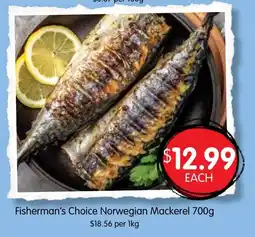 Spudshed Fisherman's Choice Norwegian Mackerel offer