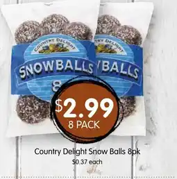 Spudshed Country Delight Snow Balls offer