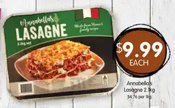 Spudshed Annabella's Lasagne offer