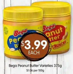 Spudshed Bega Peanut Butter Varieties offer