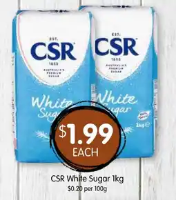 Spudshed CSR White Sugar offer