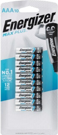 Energizer 10-Pack Max Plus AAA Batteries