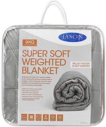 BIG W Jason Weighted Blanket 9kg offer