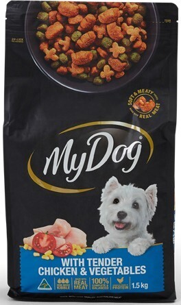 BIG W My Dog Dry Dog Food 1.5kg - Roast Chicken offer
