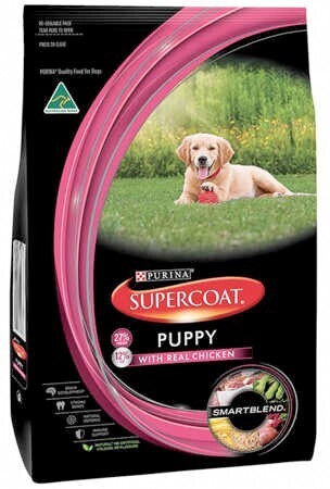 BIG W Supercoat Smart Blend Dry Dog Puppy Food 12kg - Chicken offer