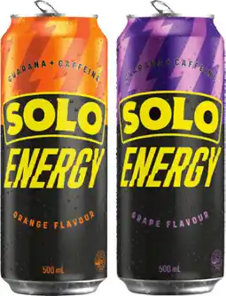 IGA Solo Energy Drink Selected Varieties offer