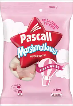 IGA Pascall Pink & White Marshmallows offer
