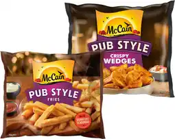 IGA McCain Pub Style Wedges or Fries 750g Selected Varieties offer