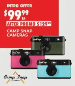 BCF Camp Snap Cameras offer