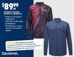 BCF Daiwa Fishing Shirts & Jerseys offer