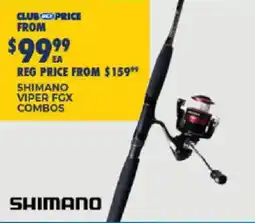 BCF Shimano Viper FGX Combos offer