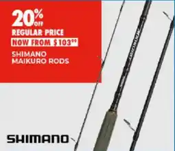 BCF Shimano Maikuro Rods offer