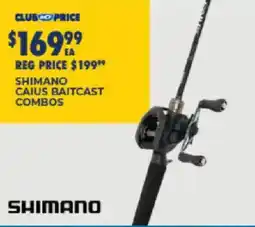 BCF Shimano Caius Baitcast Combos offer