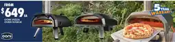 BCF Ooni Pizza Oven Range offer