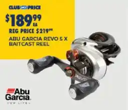 BCF Abu Garcia Revo 5 X Baitcast Reel offer