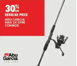 BCF Abu Garcia Max SX Spin Combos offer