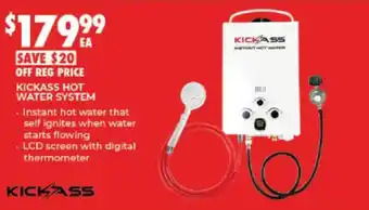 Kickass hot water system