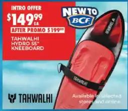 BCF Tahwalhi Hydro 55" Kneeboard offer