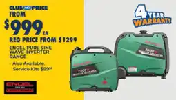 BCF Engel Pure Sine Wave Inverter Generator offer