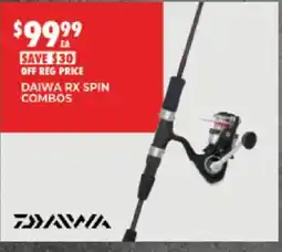 BCF Daiwa Rx Spin Combos offer