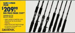 BCF Daiwa 23 TD Black Rods offer