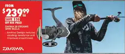 BCF Daiwa 26 Freams Spin Reels offer