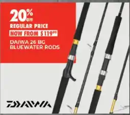 BCF Daiwa 26 BG Bluewater Rods offer
