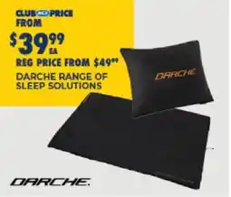 BCF Darche range of sleep solutions offer
