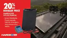 BCF Hardkorr Solar Range offer