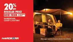 BCF Hardkorr Camp Lighting offer