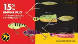 BCF TT Fishing Blades & Spinnerbaits offer