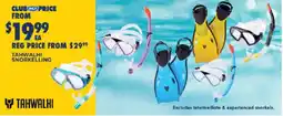 BCF Tahwalhi Snorkelling offer