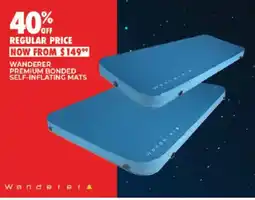 BCF Wanderer Premium Bonded Self-Inflating Mats offer