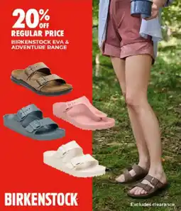 BCF Birkenstock Eva & Adventure Range offer