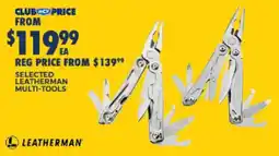 BCF Selected Leatherman Multi-tools offer