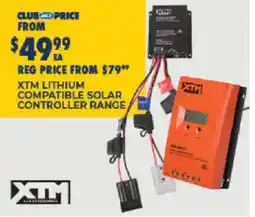 BCF Xtm Lithium Compatible Solar Controller Range offer