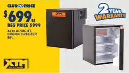 BCF Xtm upright fridge freezer offer