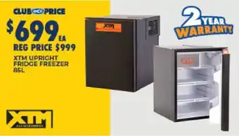 Xtm upright fridge freezer