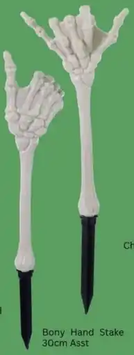 Choice The Discount Store Bony Hand Stake offer
