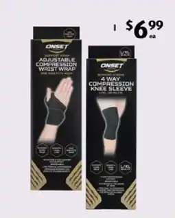 ALDI Onset Adjustable Compression Wrist Wrap offer