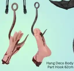 Choice The Discount Store Hang Deco Body Part Hook 62cm offer