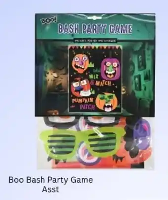 Boo Bash Party Game Asst