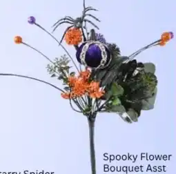 Choice The Discount Store Spooky Flower Bouquet Asst offer