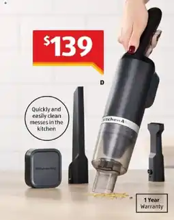 ALDI KitchenAid handheld vacuum offer