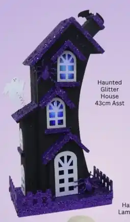 Choice The Discount Store Haunted Glitter House offer