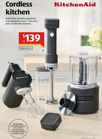 Cordless kitchen
