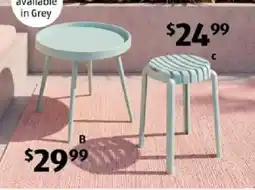 ALDI Table and Stool offer