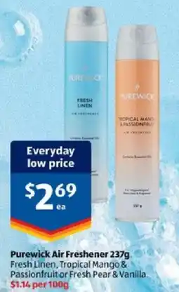 ALDI Purewick Air Freshener offer