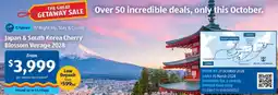 ALDI Japan & South Korea Cherry Blossom Voyage 2028 offer