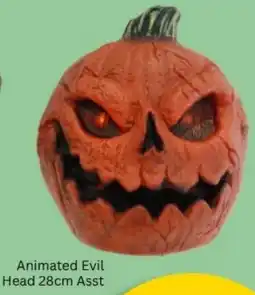 Choice The Discount Store Animated Evil Head offer